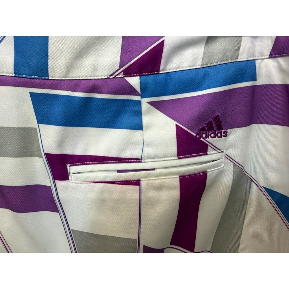 Adidas Climacool Golf Wmns Sz 10 Teal Orange Purple Geometric Skirt Bundle - Picture 7 of 9